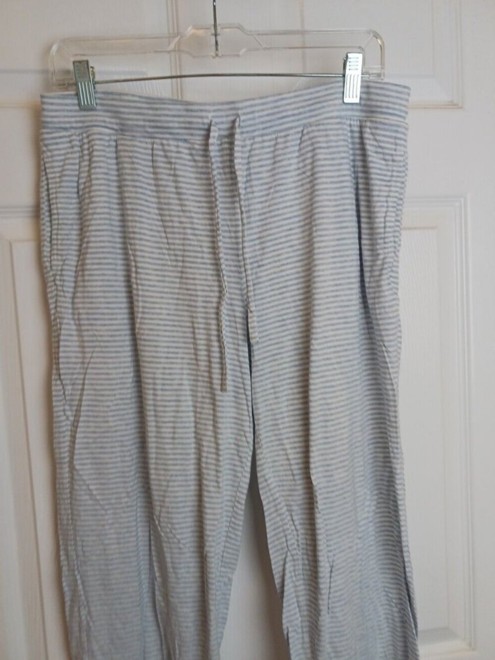 Van Winkle & Co Pajama Set Womens Large \ Striped Button Long Sleeve Pants #D-40 - Picture 12 of 13